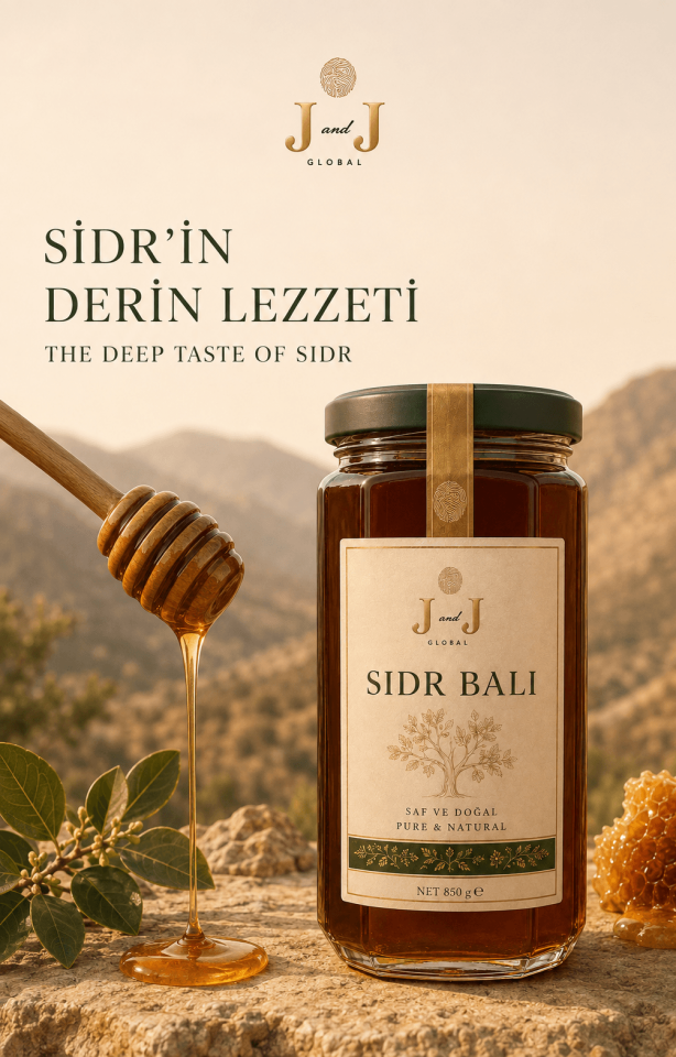 Şifalı ve Katkısız Doğal Sidir Balı - 430 gr Cam Kavanoz